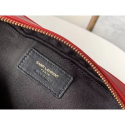 Saint Laurent Lou Camera Bag In Red Leather 548