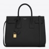 Saint Laurent Small Sac De Jour Bag In Black Leather 680