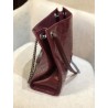 Saint Laurent Medium Niki Shopping Bag In Bordeaux Leather  923