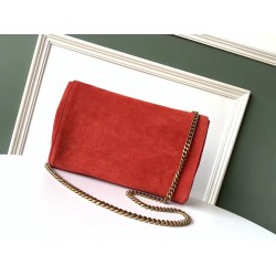 Saint Laurent Kate Medium Reversible Eros Red Bag 639