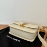 Saint Laurent Solferino Small Bag In White Calfskin 423