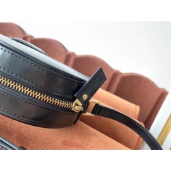 Saint Laurent LE 61 Camera Bag In Black Leather 305