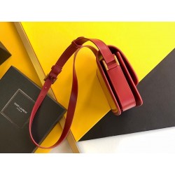 Saint Laurent Solferino Small Bag In Red Calfskin 316