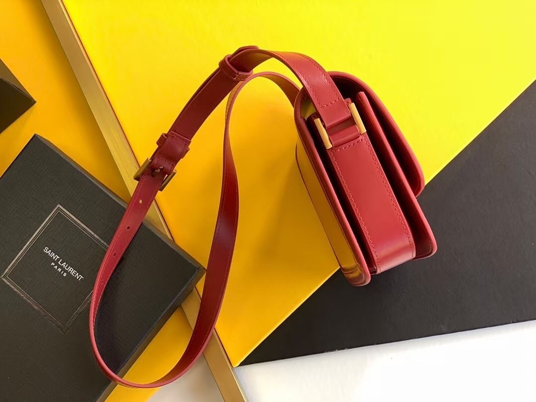 Saint Laurent Solferino Small Bag In Red Calfskin 316