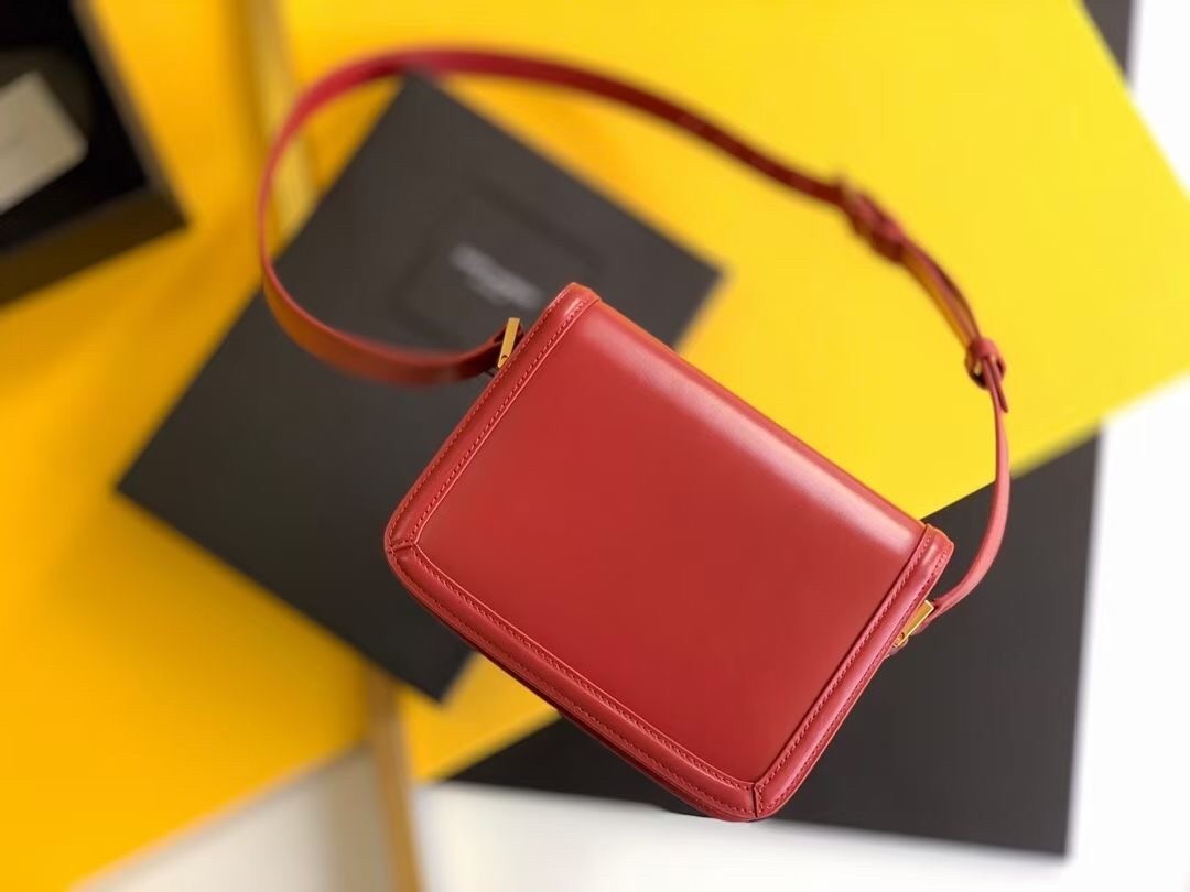 Saint Laurent Solferino Small Bag In Red Calfskin 316