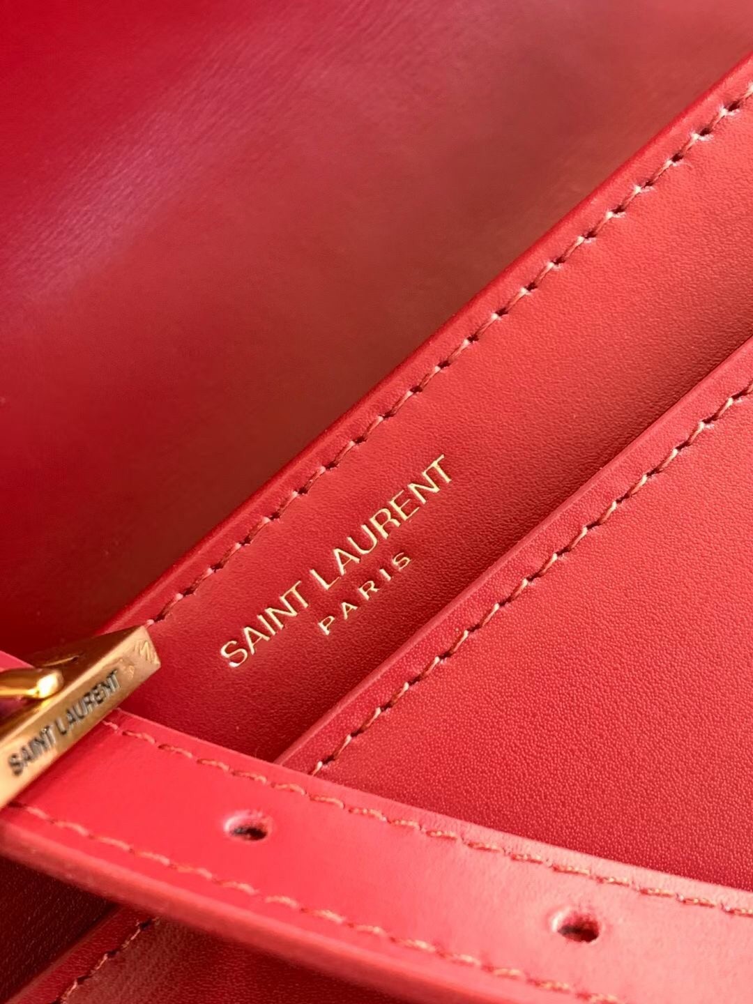 Saint Laurent Solferino Small Bag In Red Calfskin 316