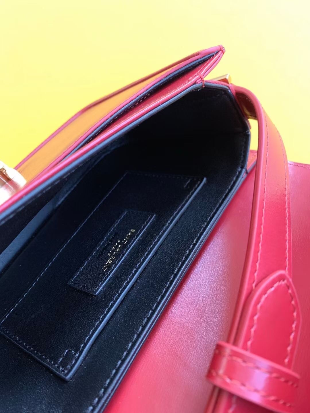 Saint Laurent Solferino Small Bag In Red Calfskin 316