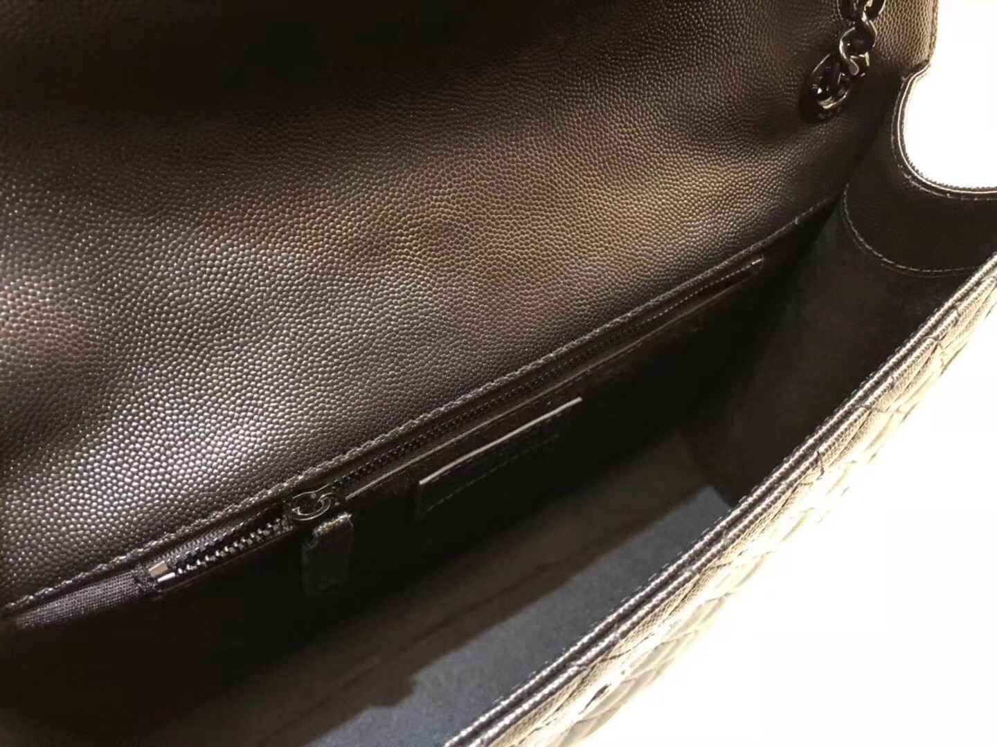 Saint Laurent Large Envelope All Black Bag 001