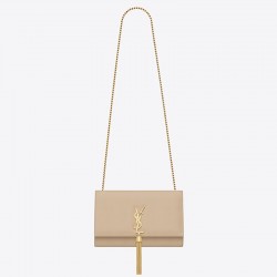 Saint Laurent Medium Kate Bag With Tassel In Powder Smooth Leather 476