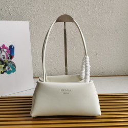 Prada Supernova Small Shoulder Bag In White Leather 251