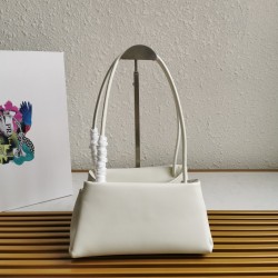 Prada Supernova Small Shoulder Bag In White Leather 251