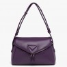 Prada Signaux Bag In Violet Padded Nappa Leather 265