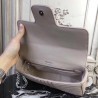 Prada Diagramme Flap Bag In Grey Calfskin 719