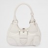 Prada Moon Bag in White Padded Nappa Leather 068