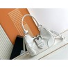 Prada Moon Bag in White Padded Nappa Leather 068