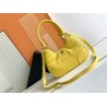 Prada Moon Bag in Yellow Padded Nappa Leather 400