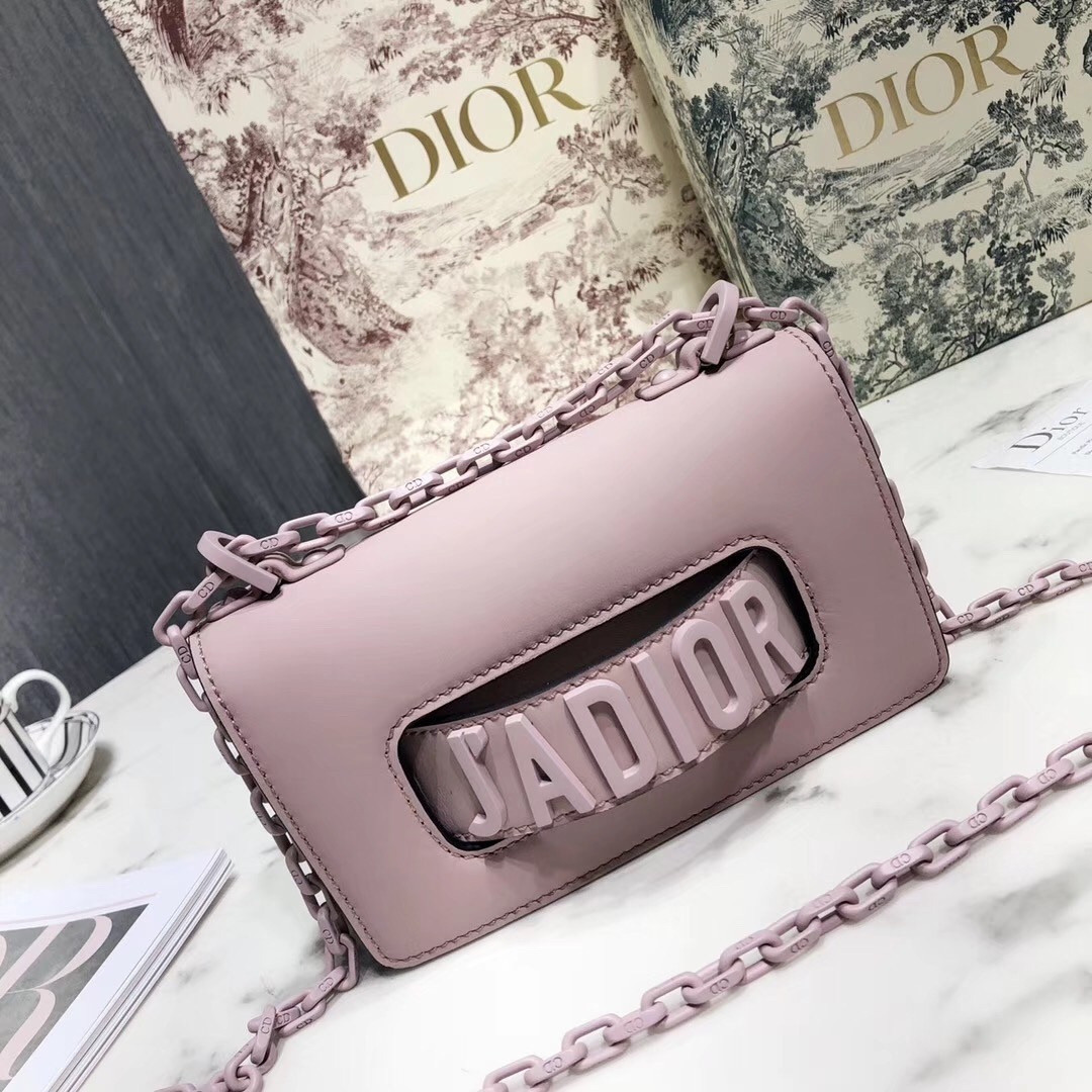 Dior Mini J'Adior Bag In Pink Ultra Matte Calfskin 638