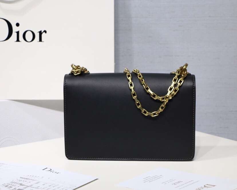 Dior Black J'Adior Calfskin Flap Bag 032