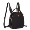 Prada Odette Backpack In Black Saffiano Leather  208