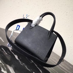 Prada Monochrome Bag In Black Saffiano Leather 022