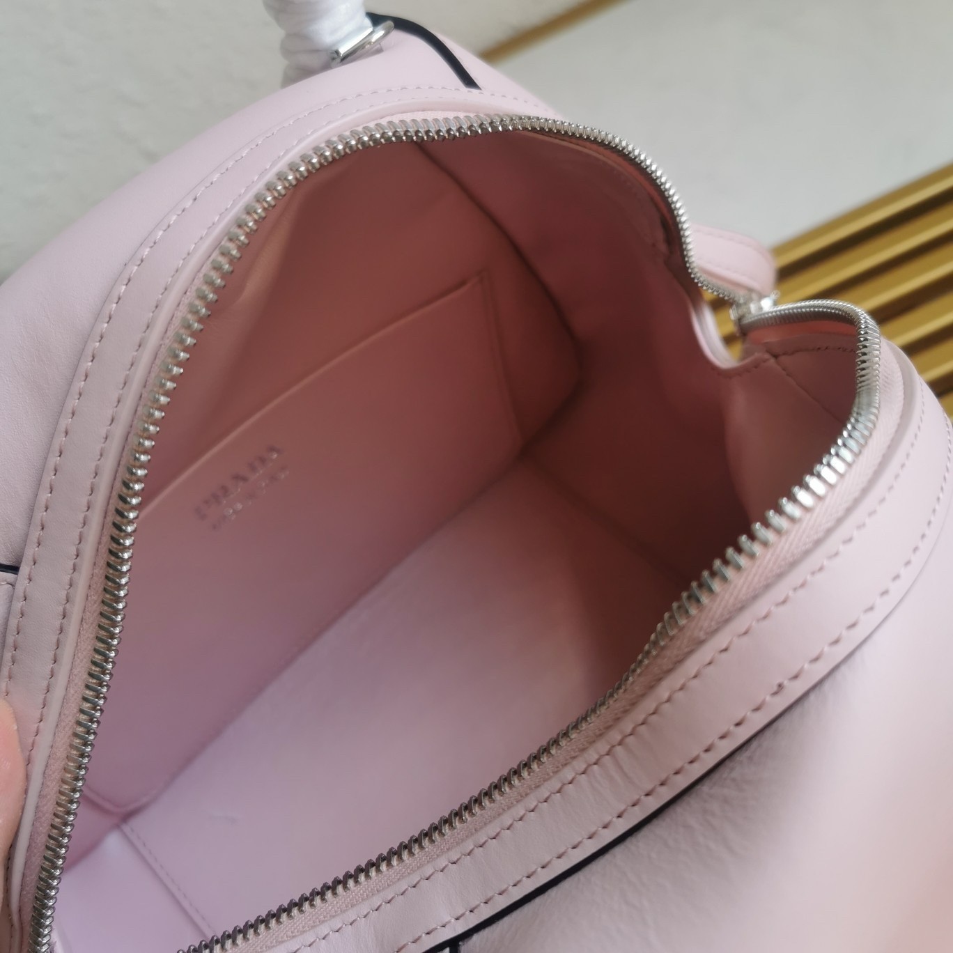 Prada Supernova Small Handbag In Pink Leather 873