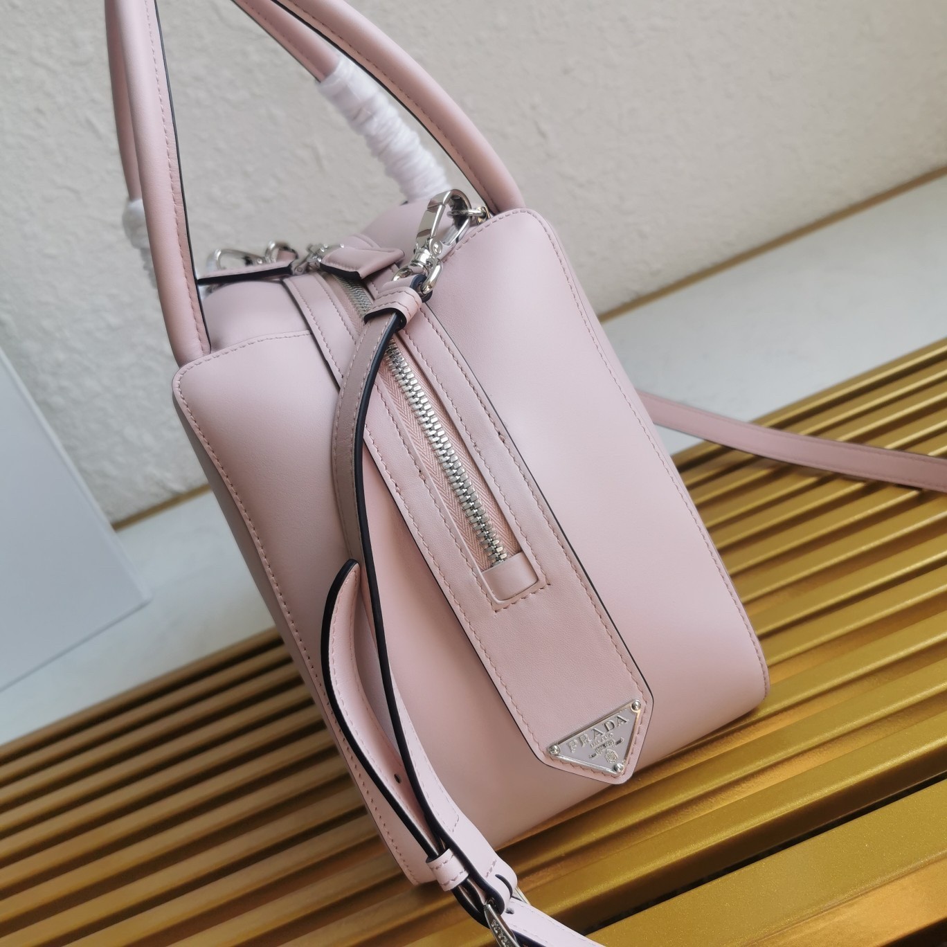 Prada Supernova Small Handbag In Pink Leather 873