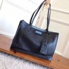 Prada Etiquette Tote Bag In Black Calf Leather 946