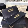 Prada Cahier Clutch In Black Saffiano Calf Leather 677