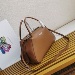 Prada Supernova Medium Handbag In Brown Leather 354