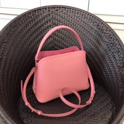 Prada Matinee Mini Bag In Pink Saffiano Leather 687