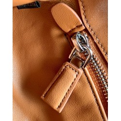 Prada Moon Bag in Caramel Padded Nappa Leather 030