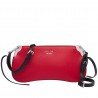 Prada Red Sidonie Leather Shoulder Bag 449