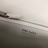 Prada Medium Diagramme Flap Bag In Ivory Calfskin 493