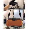 Prada Sidonie Shoulder Bag In Brown/Black Leather 983