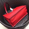 Prada Etiquette Tote Bag In Red Calf Leather 499