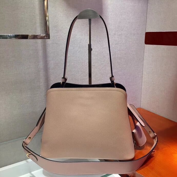 Prada Matinee Small Bag In Powder Saffiano Leather 595