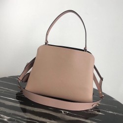 Prada Matinee Tote Bag In Powder Saffiano Leather 164