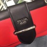 Prada Sidonie Shoulder Bag In Red/Black Leather 746