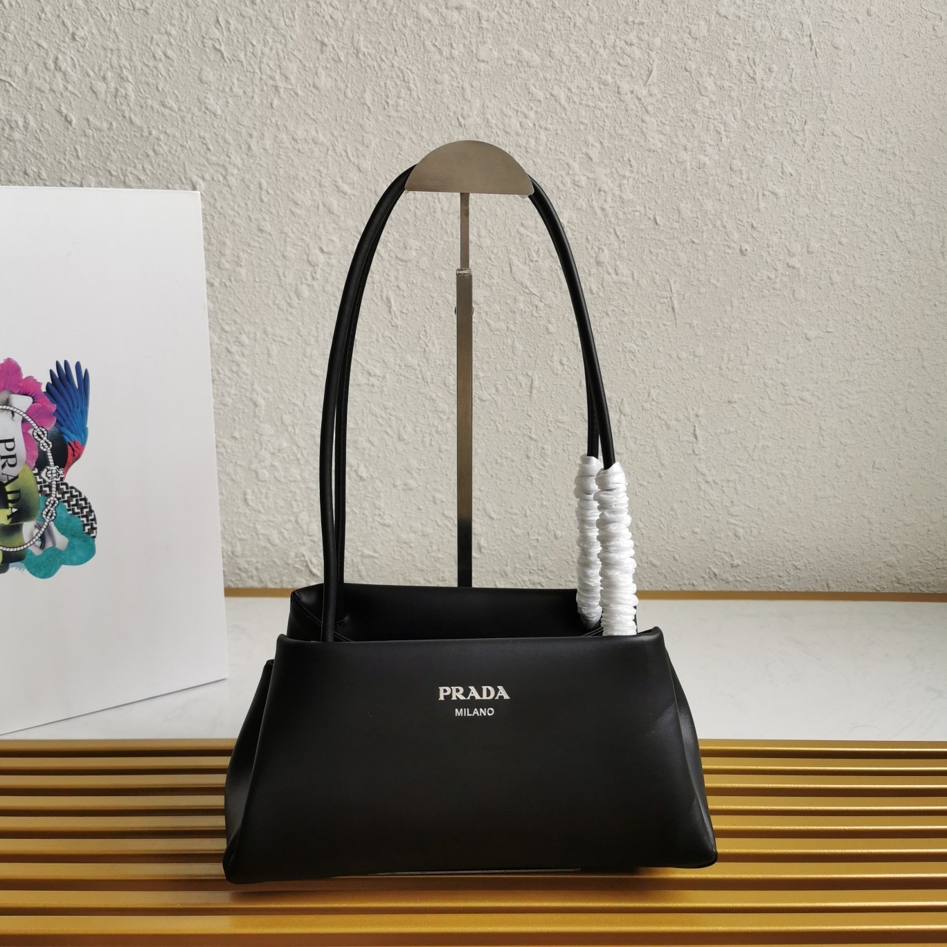 Prada Supernova Small Shoulder Bag In Black Leather 851