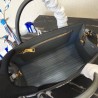 Prada Large Monochrome Bag In Grey Saffiano Leather 909