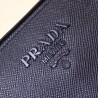 Prada Large Monochrome Bag In Black Saffiano Leather 630