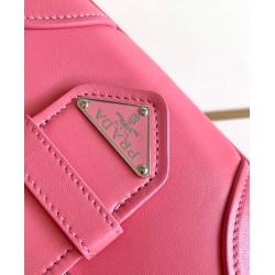 Prada Moon Bag in Pink Padded Nappa Leather 917