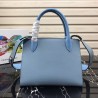 Prada Monochrome Bag In Pale Blue Saffiano Leather 752