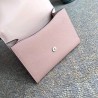 Prada Monochrome Flap Bag In Powder Pink Saffiano Leather 383