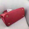 Prada Medium Galleria Bag In Red Saffiano Leather 109