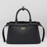 Prada Small Handbag in Black Leather with Belt 131