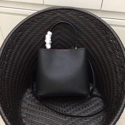 Prada Black Saffiano Leather Double Bag 685