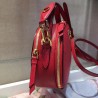 Prada Odette Red Saffiano Leather Bag 639