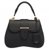 Prada Black Large Sidonie Saffiano Leather Bag 699