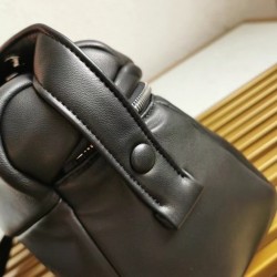 Prada Signaux Bag In Black Padded Nappa Leather  301